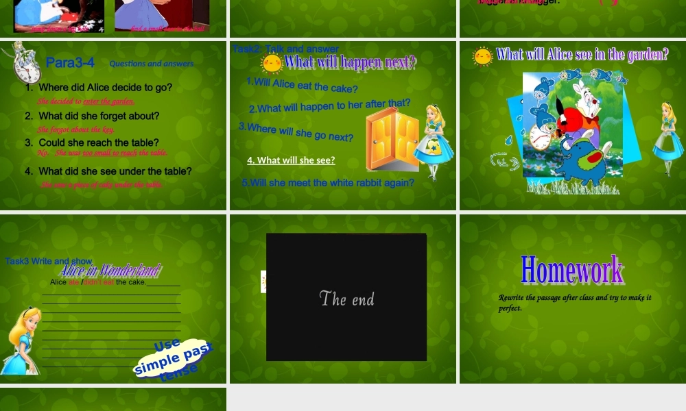 江苏省句容市天王中学七年级英语下册《Unit 6 Outdoor fun Task》课件 .ppt