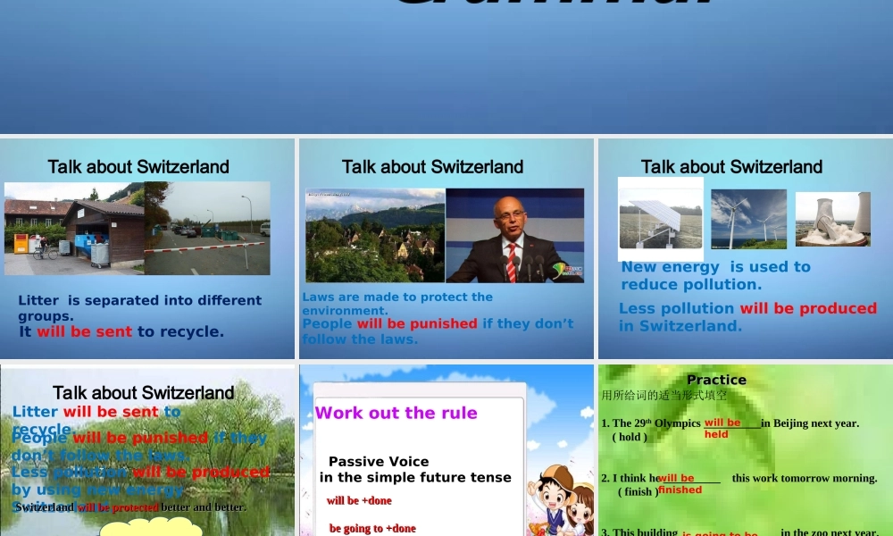 江苏省溧水县孔镇中学八年级英语下册 Unit 8 A green world Grammar课件2 .ppt