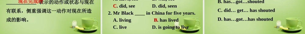 江苏省连云港市东海县晶都双语学校八年级英语下册 Unit 1 Past and Present Grammar 1课件 .ppt
