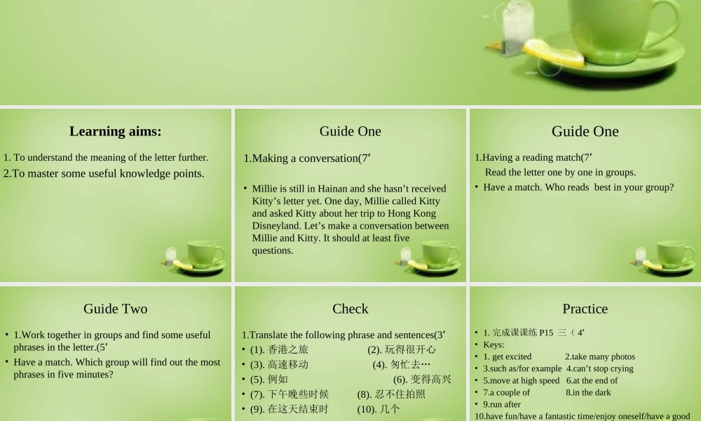 江苏省连云港市东海县晶都双语学校八年级英语下册 Unit 2 Travelling Reading 2课件 .ppt