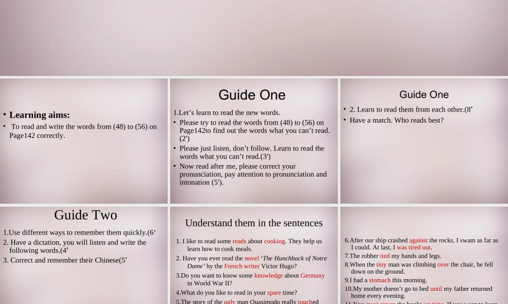 江苏省连云港市东海县晶都双语学校八年级英语下册 Unit 4 A good read课件 .ppt