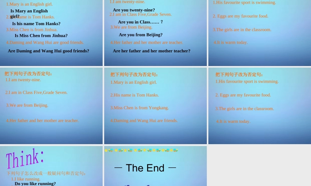 江苏省南京师范大学附属中学新城初级中学怡康街分校七年级英语上册 Unit 1 This is me Grammar课件 .ppt