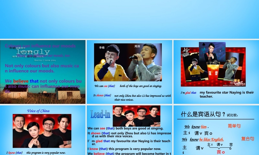 江苏省南京市六合区横梁初级中学九年级英语上册 Unit 2 Colour课件3 .ppt