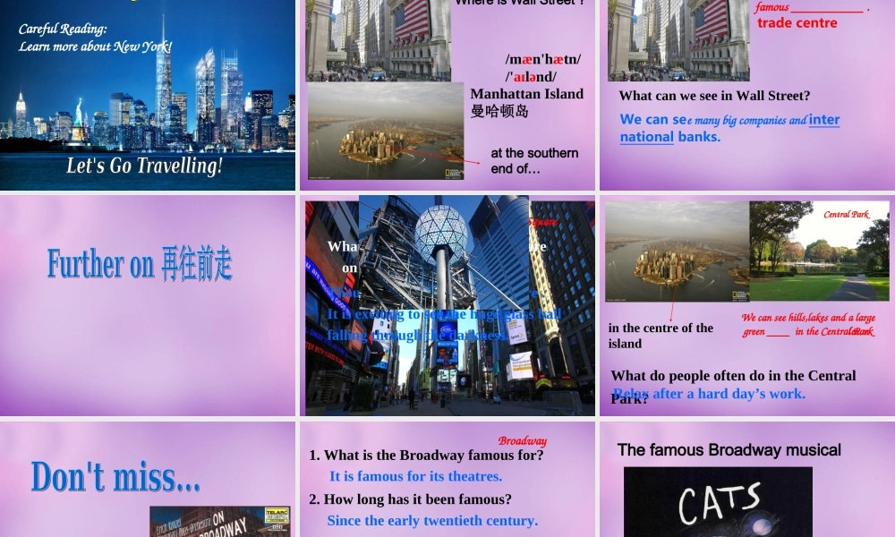 江苏省南京市长城中学八年级英语下册 Unit 3 Online tours reading课件 .ppt