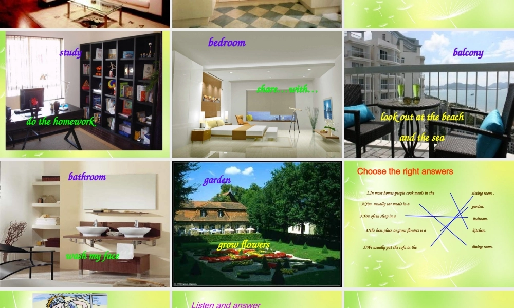 江苏省南京市长城中学七年级英语下册 Unit 1 Dream homes Reading 1课件 .ppt