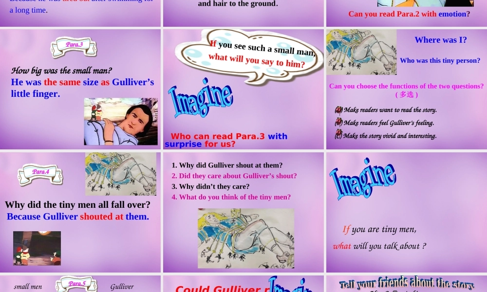 江苏省南京市长城中学八年级英语下册 Unit 4 A good read reading课件2 .ppt