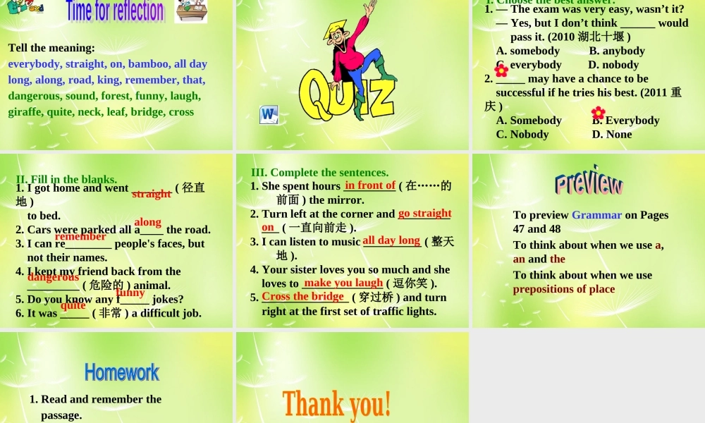 江苏省南京市长城中学七年级英语下册 Unit 4 Finding your way Reading课件 .ppt