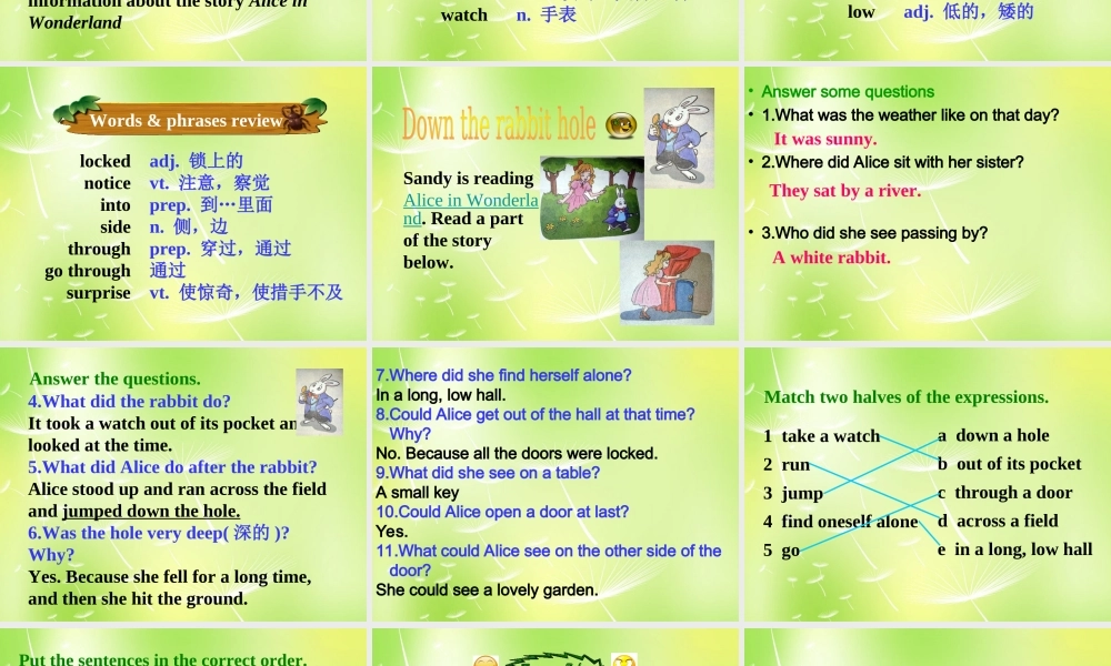 江苏省南京市长城中学七年级英语下册 Unit 6 Outdoor fun Reading课件 .ppt