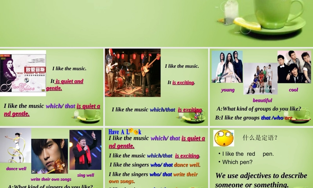 江苏省泗阳县南刘集中学九年级英语上册 Unit 8 Detective stories grammar课件 .ppt