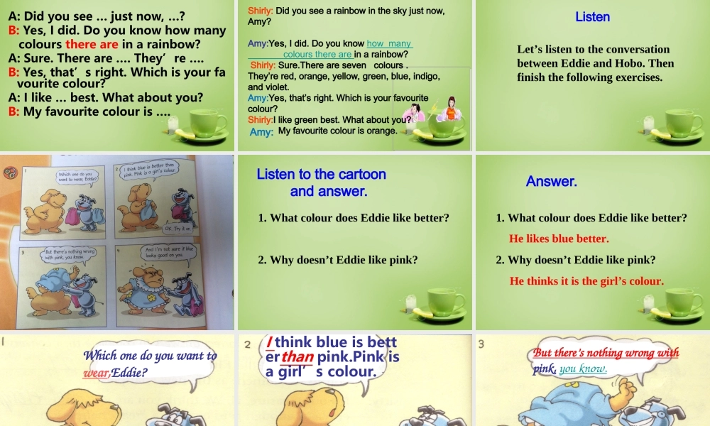 江苏省泗阳县南刘集中学九年级英语上册 Unit 2 Colour Welcome to the Unit课件 .ppt