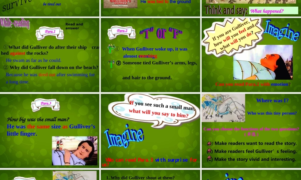 江苏省苏州市高新区第三中学校八年级英语下册 Unit 4 A good read reading 1课件 .ppt