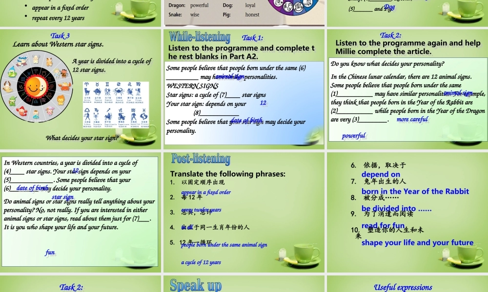 江苏省苏州市高新区第三中学校九年级英语上册《Unit 1 Know yourself Integrated skills & Study skills》课件 .ppt