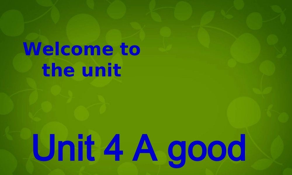 江苏省苏州市高新区第三中学校八年级英语下册 Unit 4 A good read Welcome to the Unit课件 .ppt