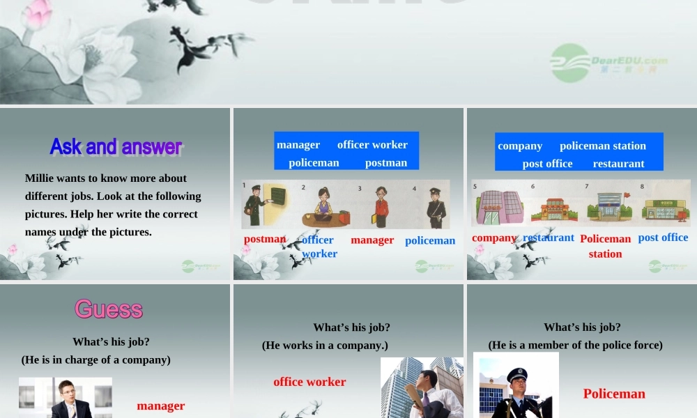 江苏省无锡市长安中学七年级英语下册《Unit 2 Neighbours》Integrated skills课件 .ppt