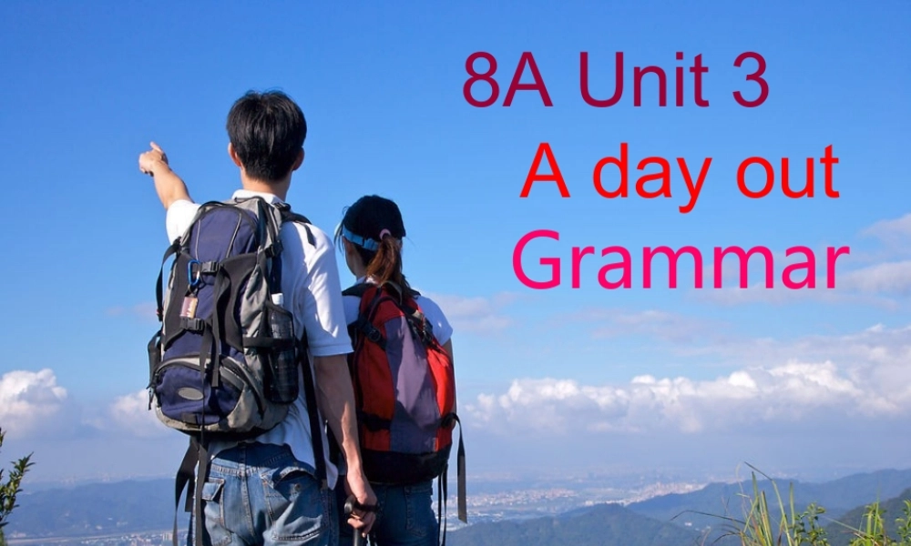 江苏省兴化市昭阳湖初级中学八年级英语上册 Unit 3 A Day Out Grammar课件3.ppt