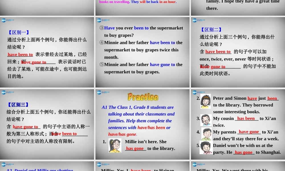 江苏省兴化市昭阳湖初级中学八年级英语下册 Unit 2 Travelling Grammar课件 .ppt