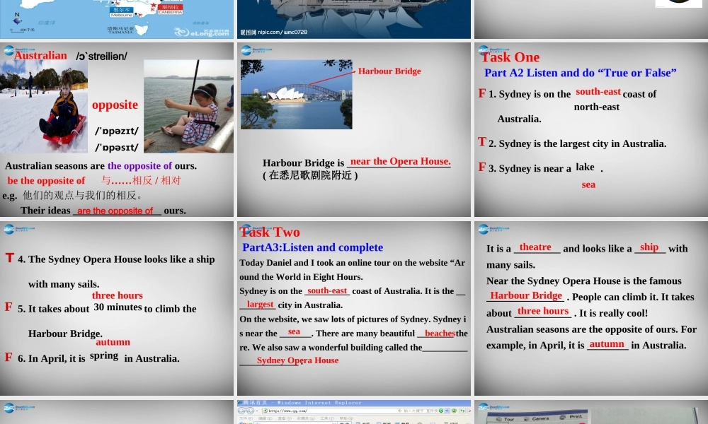 江苏省兴化市昭阳湖初级中学八年级英语下册 Unit 3 Travelling Integrated skills课件 .ppt