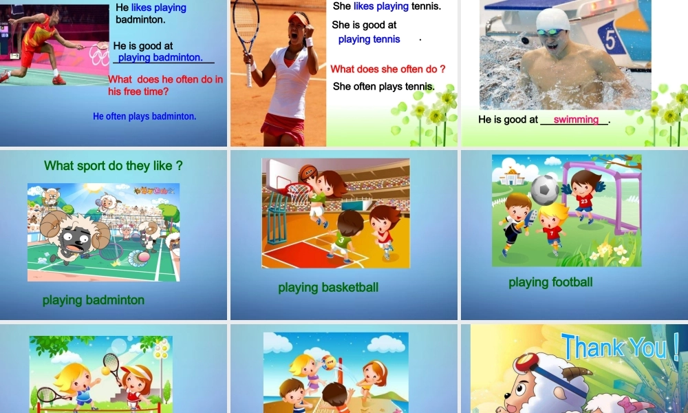 江苏省兴化市昭阳湖初级中学七年级英语上册《Unit 2 Let's play sports》integrated skills课件 .ppt