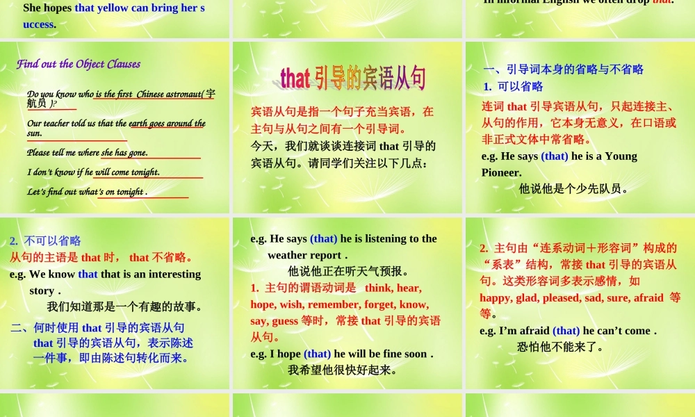 江苏省徐州市沛县杨屯中学九年级英语上册 Unit 2 colour Grammar课件 .ppt