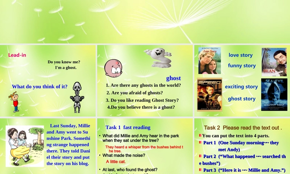 江苏省兴化市昭阳湖初级中学七年级英语下册《Unit 5 Amazing things Reading 1》课件 .ppt