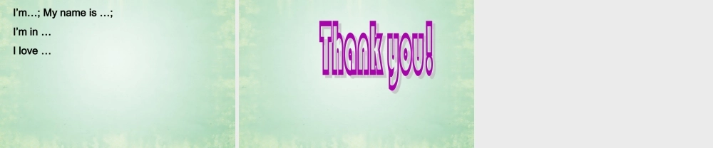 江苏省徐州市沛县杨屯中学七年级英语上册 Unit 1 This is me Welcome to the unit课件（2） .ppt