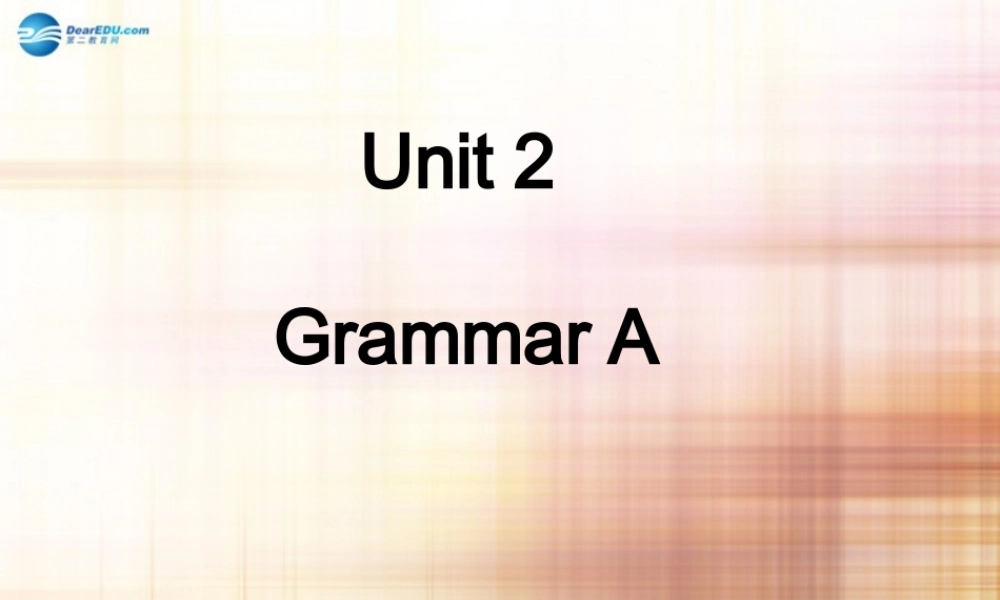 江苏省徐州市沛县杨屯中学七年级英语上册 Unit 2 Let’s play sports Grammar 1课件 .ppt