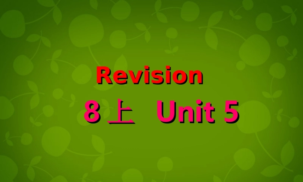 江苏省盐城市大丰市万盈第二中学八年级英语上册 Unit 5 Wild animals复习课件1.ppt