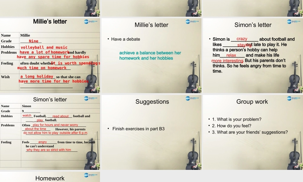 江苏省盐城大丰市万盈第二中学九年级英语上册 Unit 3 Teenage problems Reading1课件 .ppt