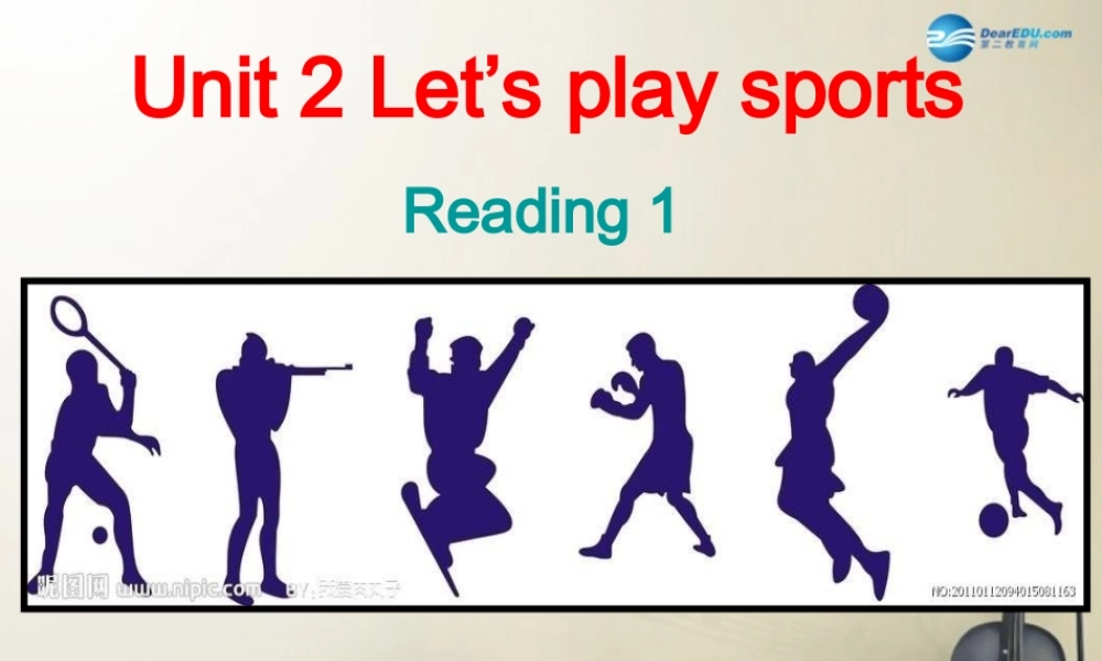 江苏省盐城大丰市万盈第二中学七年级英语上册 Unit 2 Let's play sports！课件 .ppt