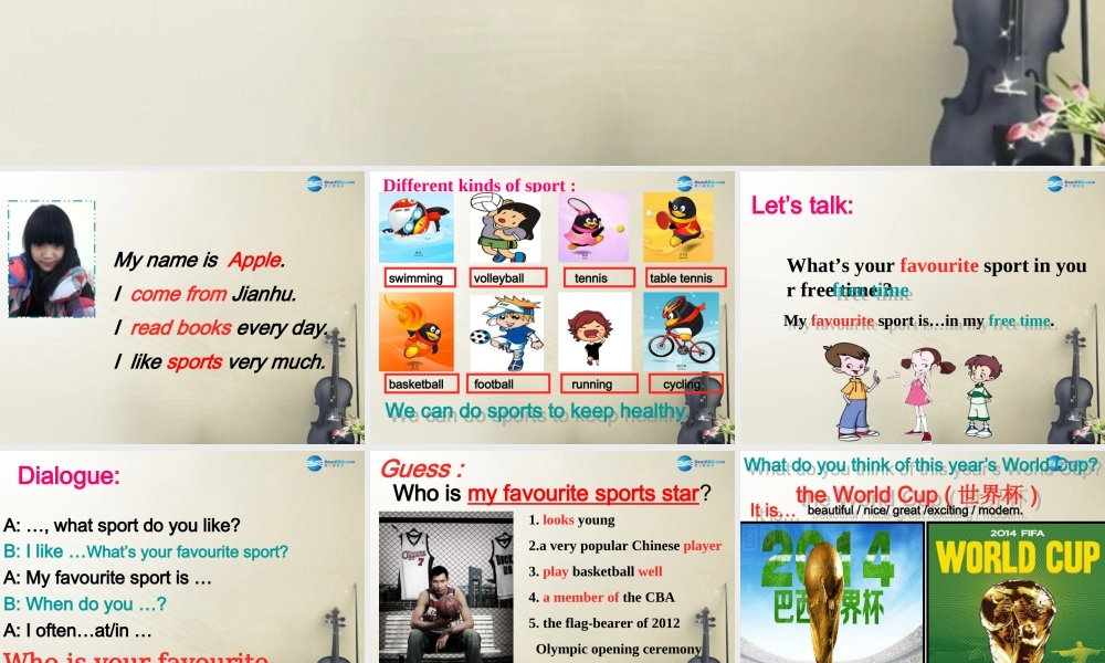 江苏省盐城大丰市万盈第二中学七年级英语上册 Unit 2 Let's play sports！课件 .ppt