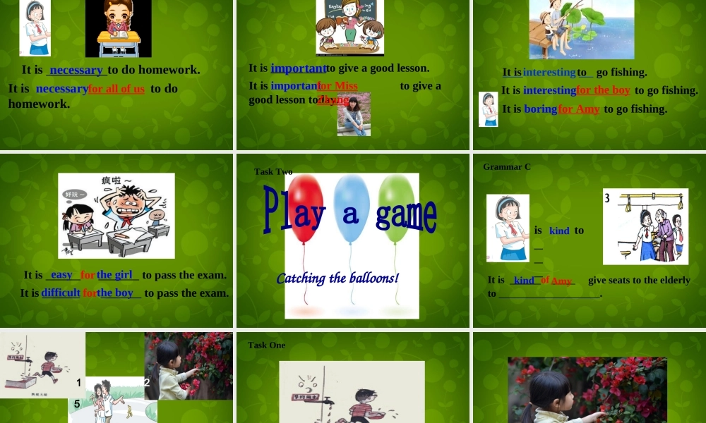 江苏省盐城市大丰市万盈第二中学八年级英语下册 Unit 6 Sunshine for all Grammar 1课件 .ppt