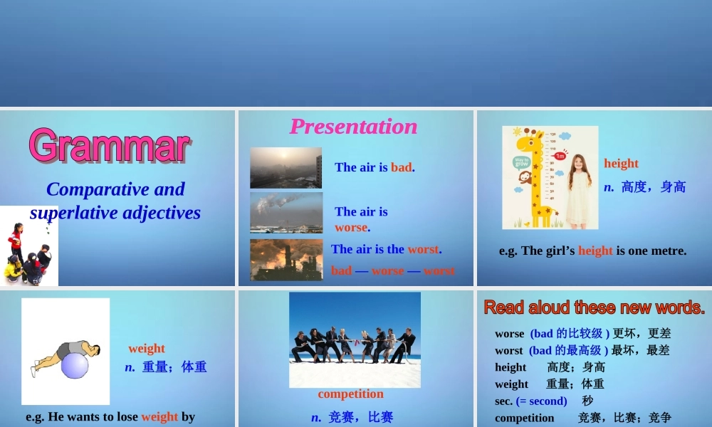 江苏省盐城市亭湖新区实验学校八年级英语上册 Unit 1 Friends Grammar课件.ppt