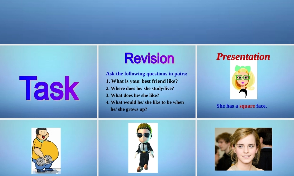 江苏省盐城市亭湖新区实验学校八年级英语上册 Unit 1 Friends Task课件.ppt