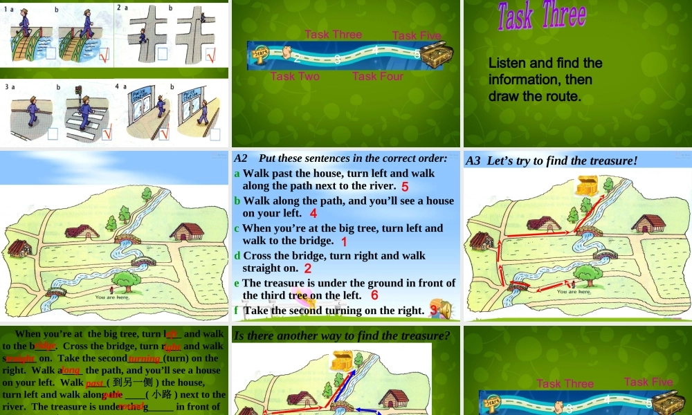 江苏省盐城市大丰市万盈第二中学七年级英语下册 Unit 4 Finding your way课件 .ppt