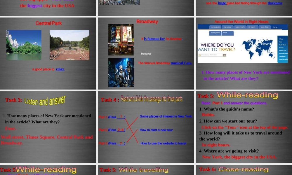 江苏省盐城市盐都县郭猛中学八年级英语下册《Unit 3 Online tours Reading I》课件 .ppt