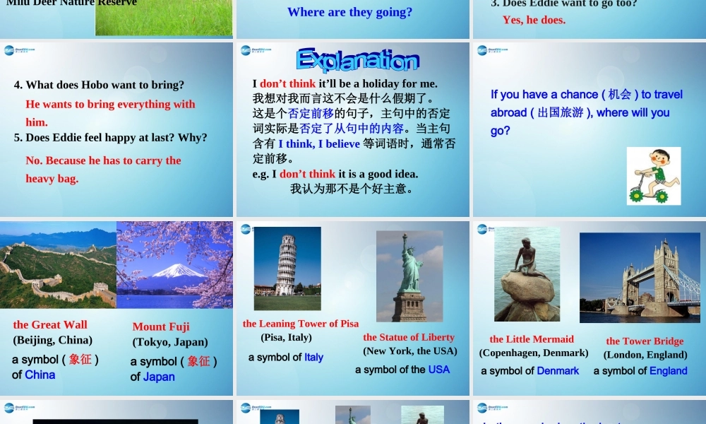 江苏省盐城市永丰初级中学八年级英语下册 Unit 2 Travelling课件 .ppt