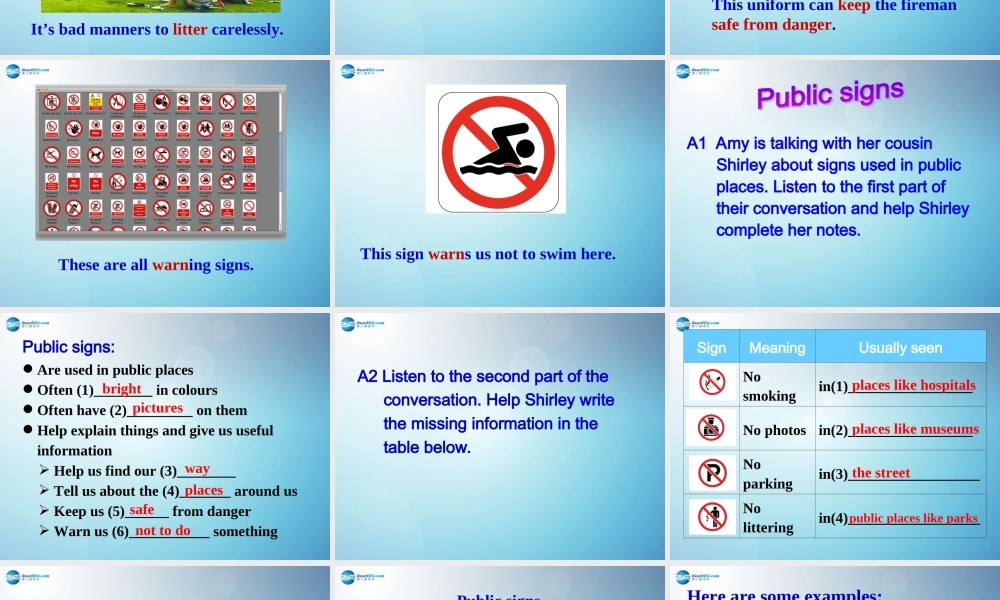 江苏省盐城市永丰初级中学八年级英语下册 Unit 5 Good manners Integrated skills课件 .ppt