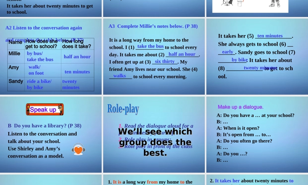 江苏省盐城市永丰初级中学七年级英语上册 Unit 3 Welcome to our school课件 .ppt