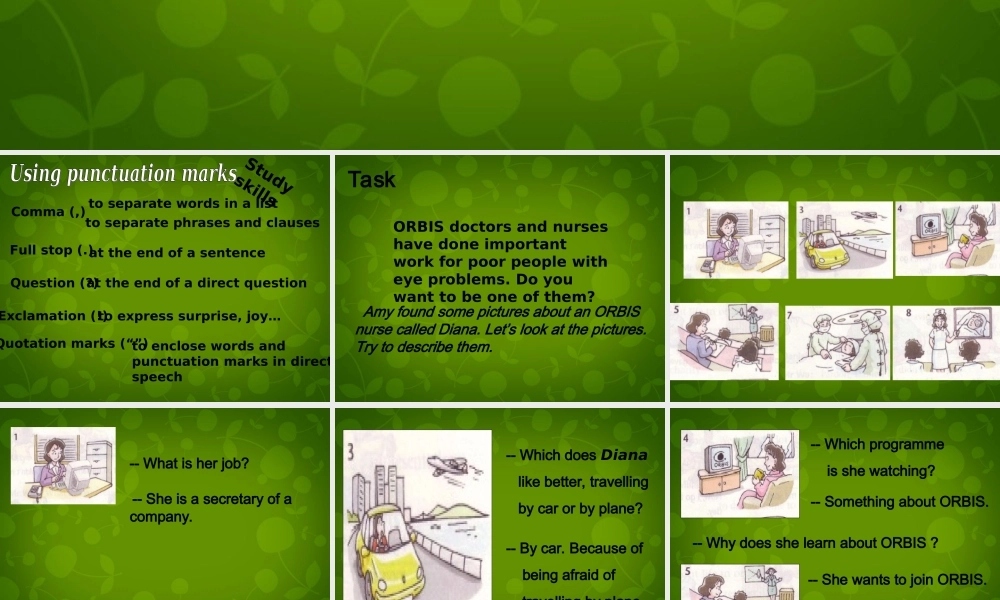 江苏省仪征市月塘中学八年级英语下册 Unit 7 Intemational charities task课件 .ppt