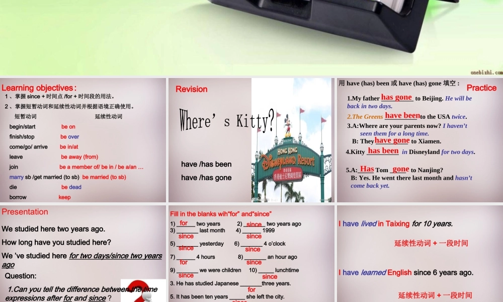 江苏省仪征市月塘中学八年级英语下册《Unit 2 Travelling Grammer》课件 .ppt
