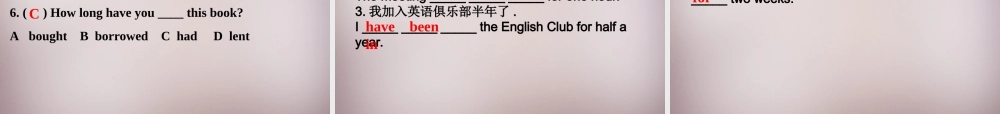 江苏省仪征市月塘中学八年级英语下册《Unit 2 Travelling Grammer》课件 .ppt