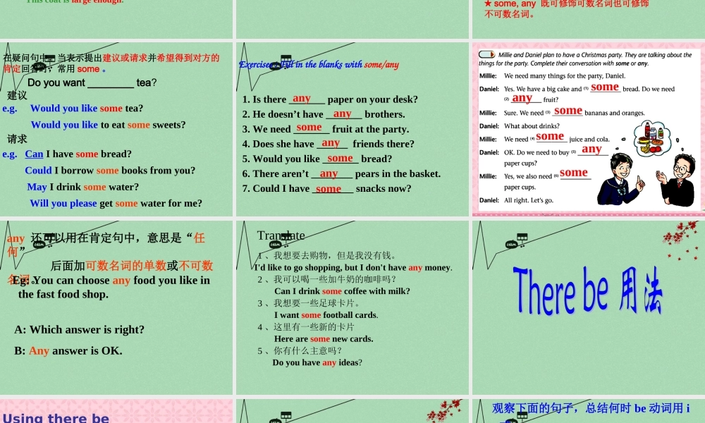 江苏省仪征市月塘中学七年级英语上册 Unit 7 Shopping Grammar课件 .ppt