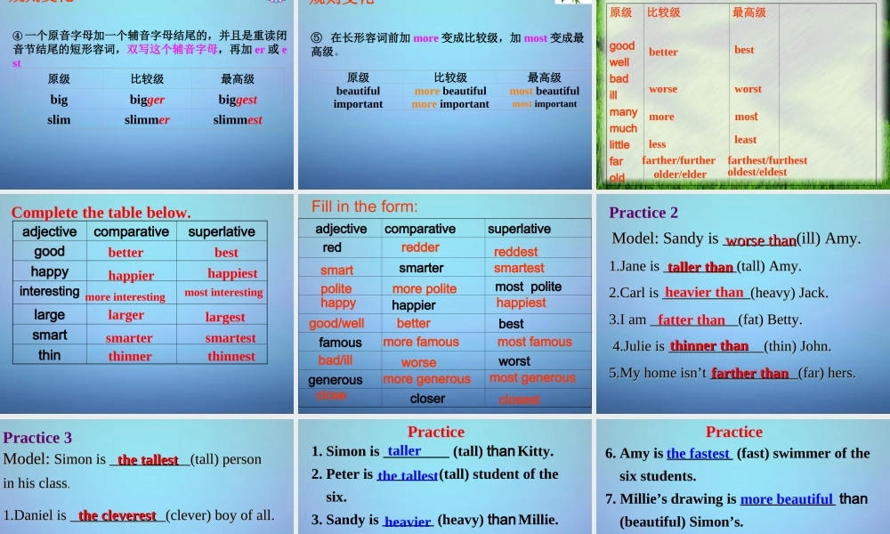 江苏省永丰初级中学八年级英语上册 Unit 1 Friends复习课件2.ppt