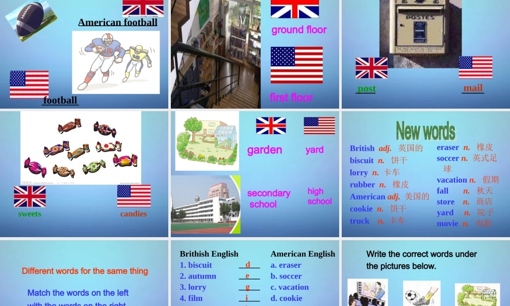 江苏省永丰初级中学八年级英语上册 Unit 2 School Life Welcome to the Unit课件2.ppt