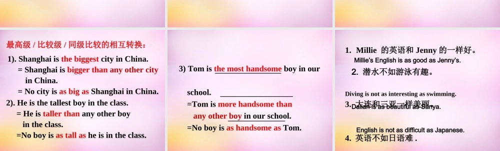 江苏省永丰初级中学八年级英语上册 Unit 3 A day out Grammar 1课件.ppt