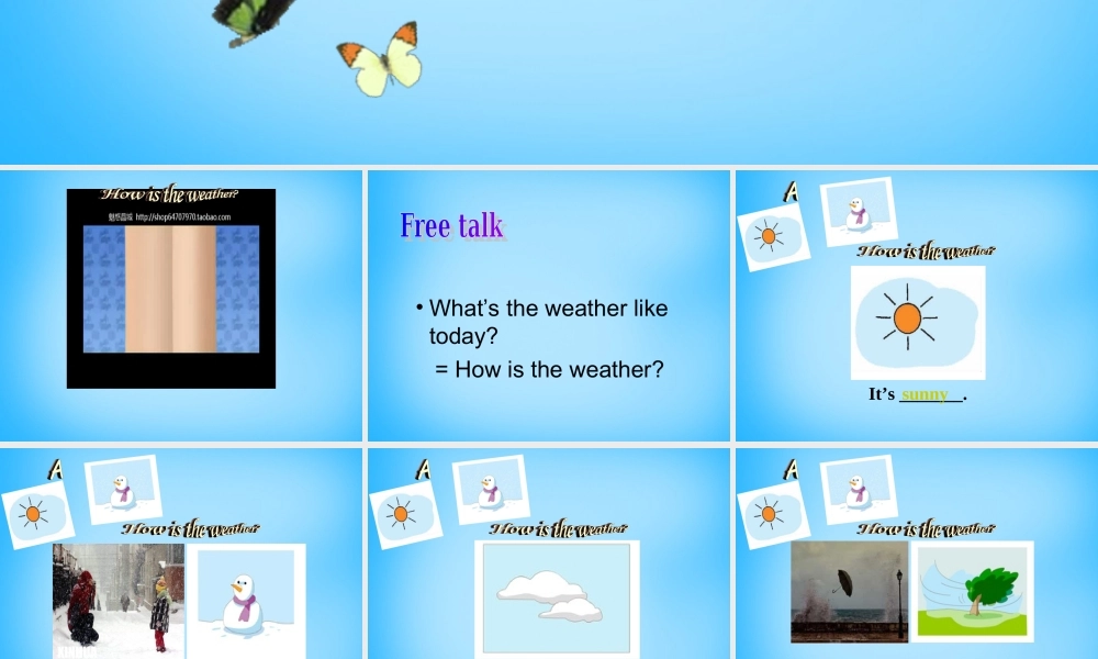 江苏省永丰初级中学八年级英语上册 Unit 7 Seasons课件.ppt