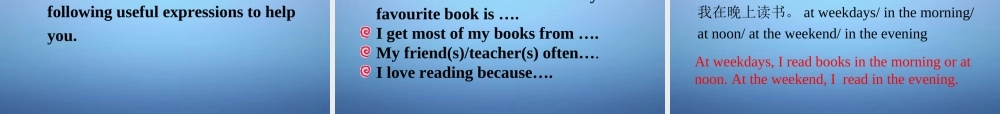 江苏省永丰初级中学八年级英语下册 Unit 4 A good read Task课件 .ppt