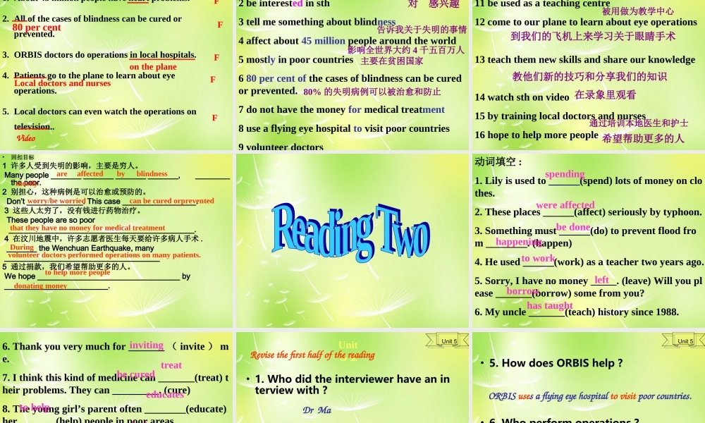 江苏省永丰初级中学八年级英语下册 unit 5 Good manners reading 2课件 .ppt