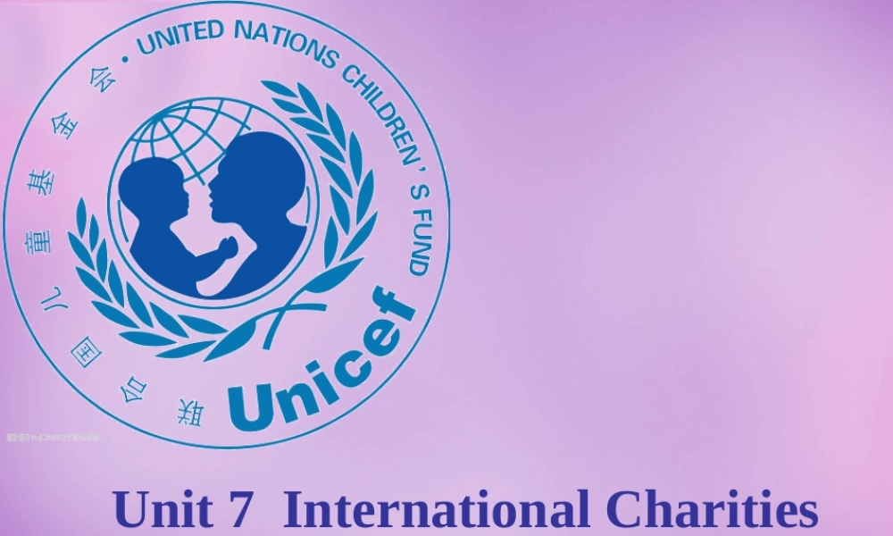 江苏省永丰初级中学八年级英语下册 Unit 7 International Charities Integrated skills课件1 .ppt