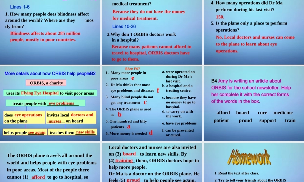 江苏省永丰初级中学八年级英语下册 Unit 7 International Charities Reading 1课件 .ppt